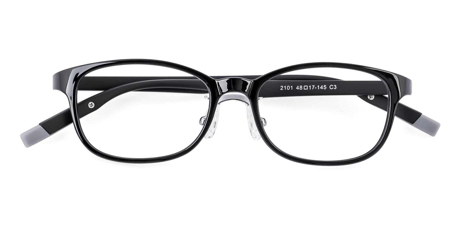 Kids-Firth Black TR Eyeglasses , Lightweight , NosePads Frames from ABBE Glasses