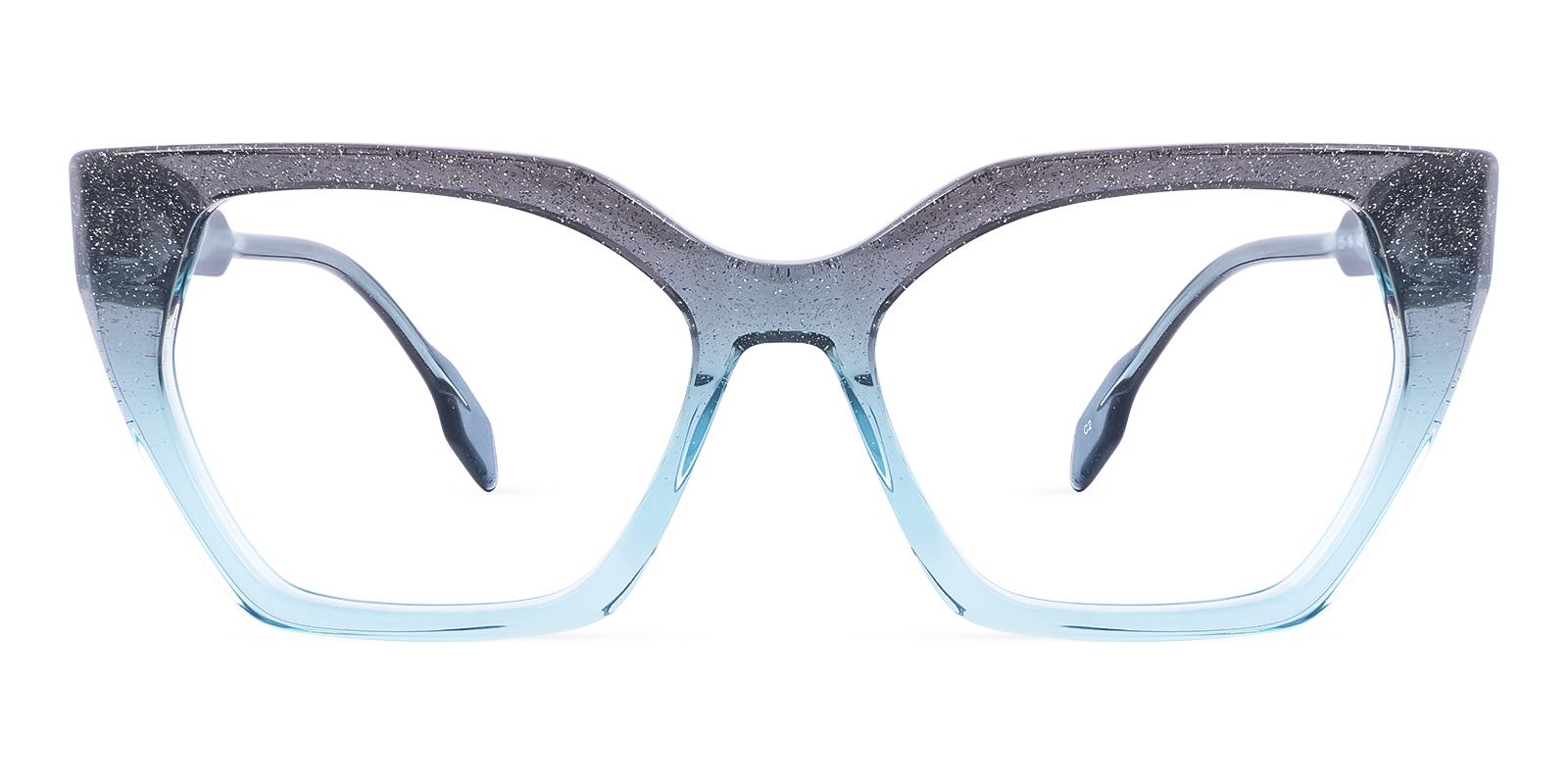 Jetsam Blue Acetate Eyeglasses , UniversalBridgeFit Frames from ABBE Glasses