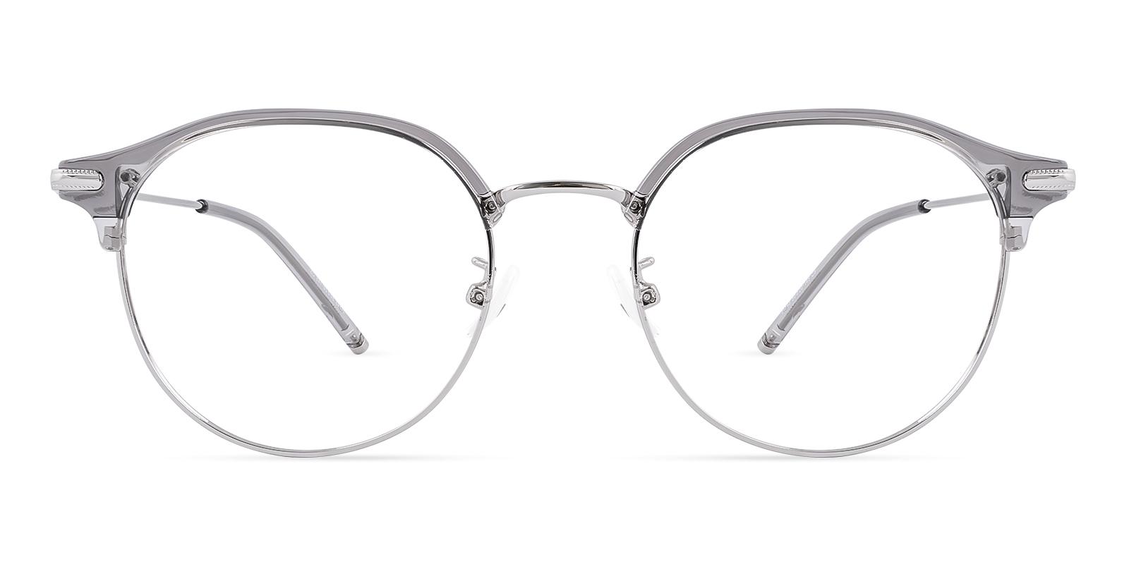 Baseborn Gray Metal , TR Eyeglasses , NosePads Frames from ABBE Glasses