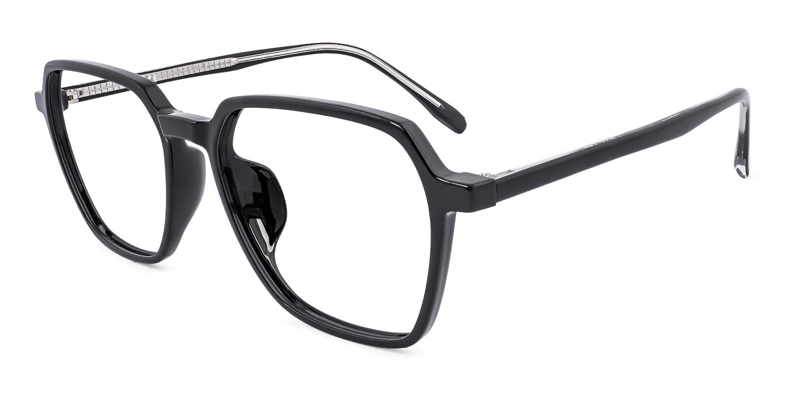 Ware Black TR Eyeglasses , UniversalBridgeFit Frames from ABBE Glasses