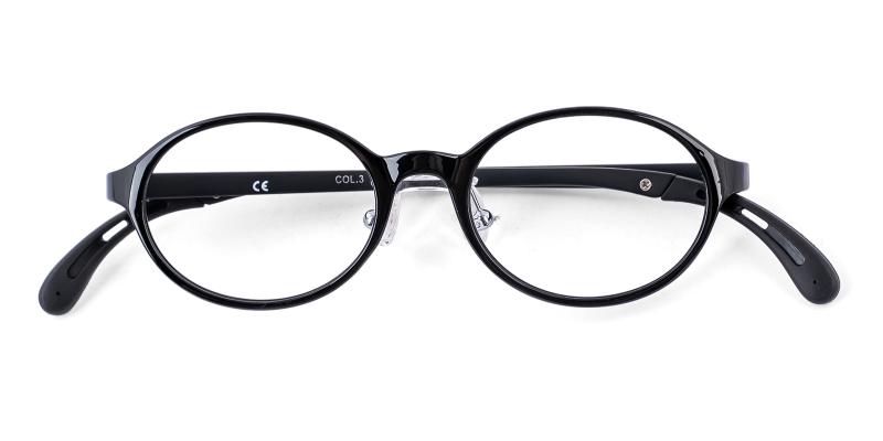 Kids-Tussock Black  Frames from ABBE Glasses