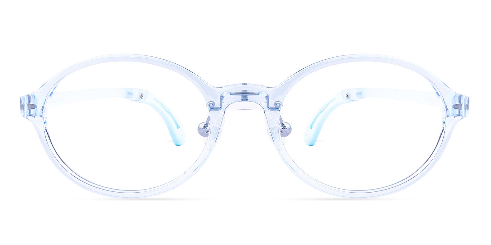 Kids-Tussock Blue TR Eyeglasses , Lightweight , NosePads Frames from ABBE Glasses
