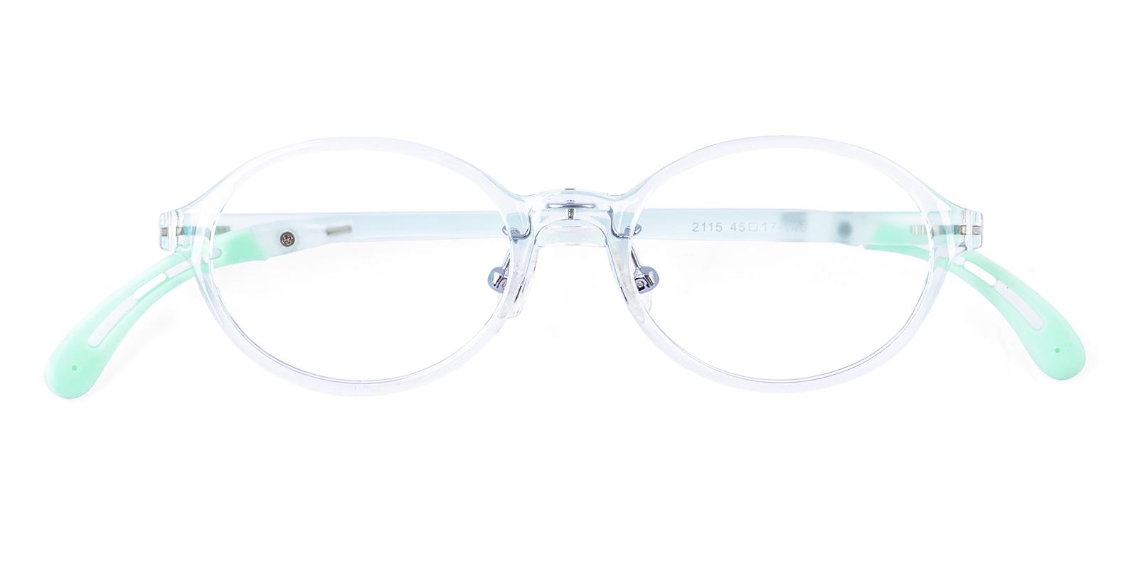 Kids-Tussock Fclear TR Eyeglasses , Lightweight , NosePads Frames from ABBE Glasses
