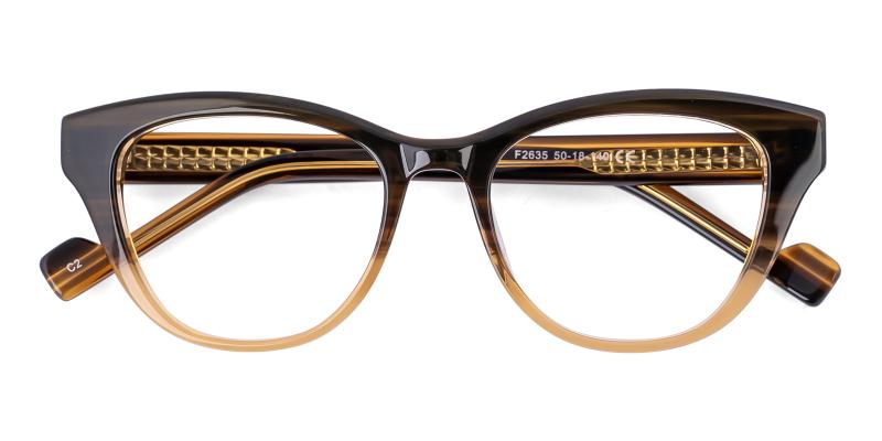 Amiss Brown  Frames from ABBE Glasses
