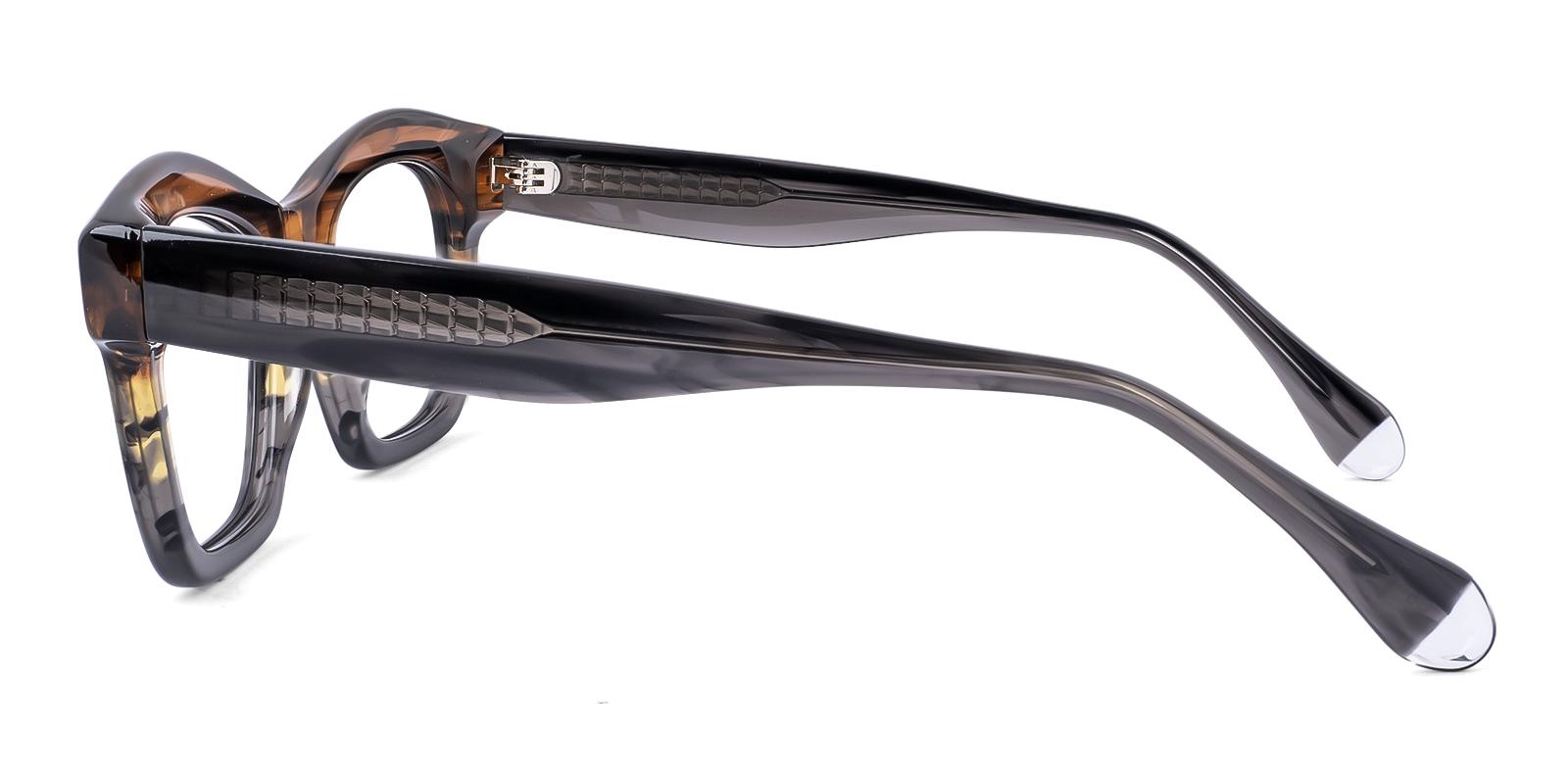 Flittermice Brown Acetate Eyeglasses , UniversalBridgeFit Frames from ABBE Glasses