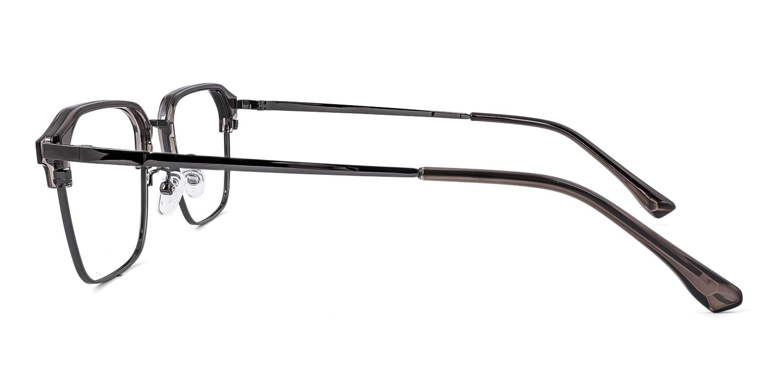 Footpad Brown Acetate , Metal Eyeglasses , NosePads Frames from ABBE Glasses