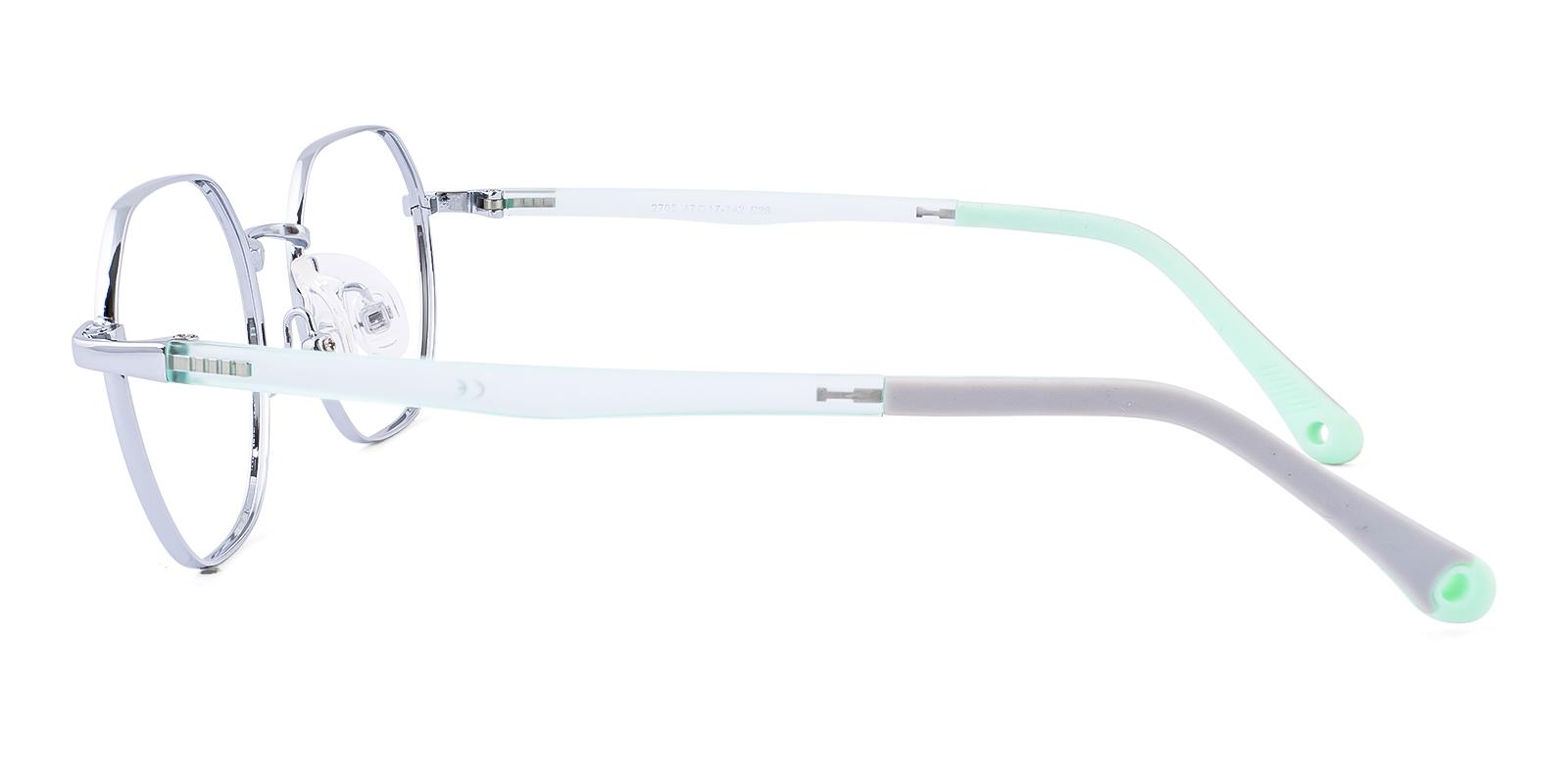 Thrall Silver Metal , TR Eyeglasses , NosePads Frames from ABBE Glasses