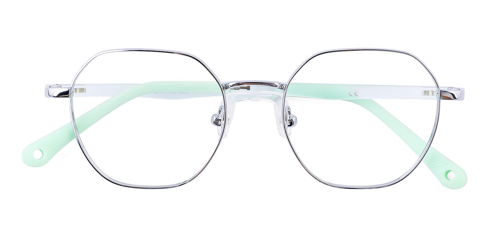 Thrall Silver Metal , TR Eyeglasses , NosePads Frames from ABBE Glasses