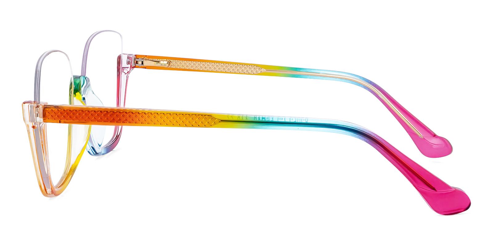 Straitly Multicolor TR Eyeglasses , SpringHinges , UniversalBridgeFit Frames from ABBE Glasses