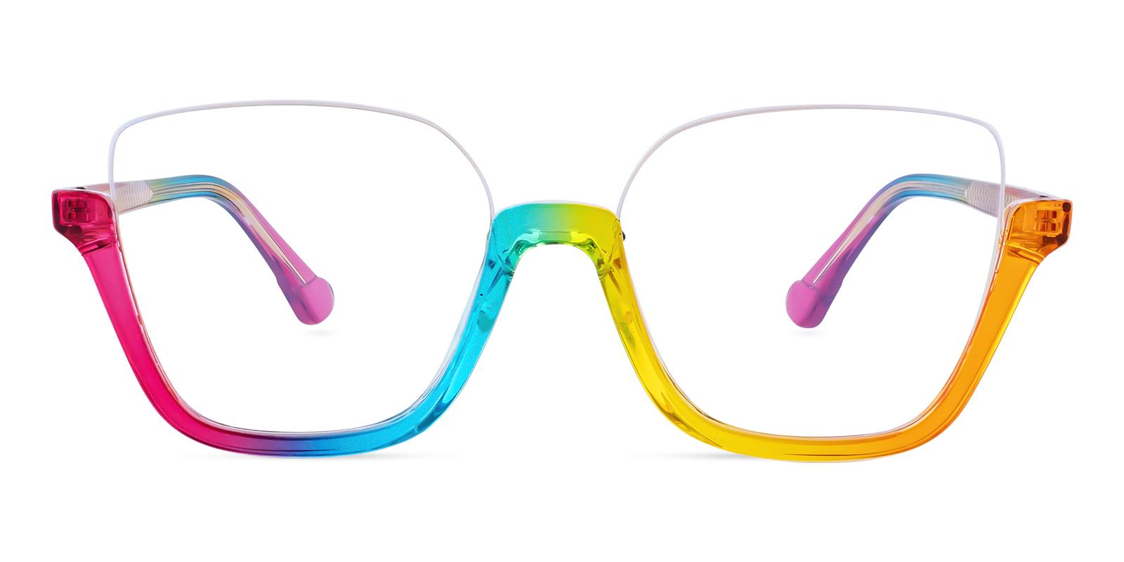 Straitly Multicolor TR Eyeglasses , SpringHinges , UniversalBridgeFit Frames from ABBE Glasses