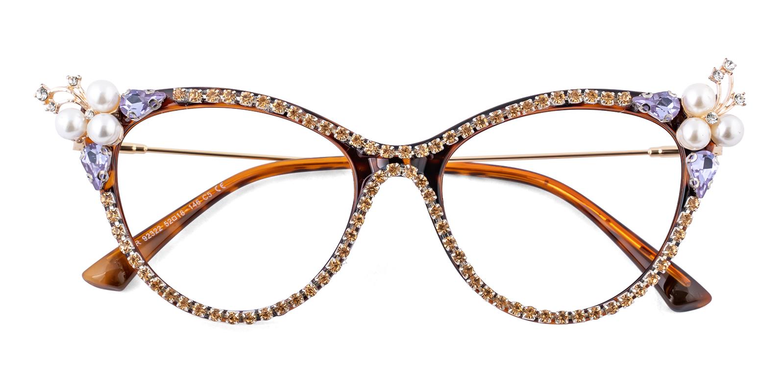 Sallow Tortoise Metal , TR Eyeglasses , UniversalBridgeFit Frames from ABBE Glasses