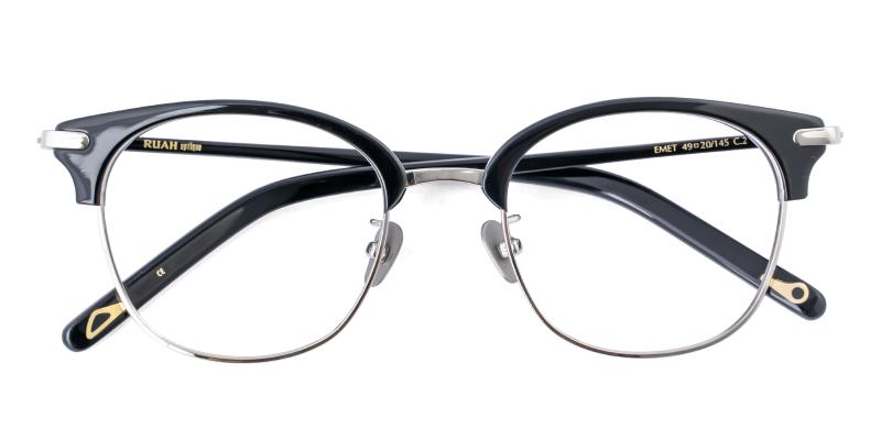 Emet Black  Frames from ABBE Glasses