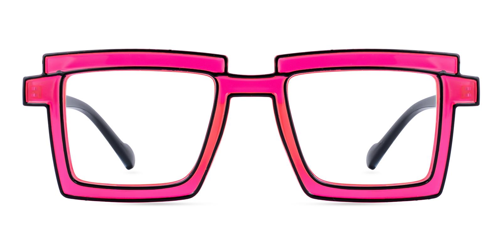 Causeway Pink Plastic Eyeglasses , UniversalBridgeFit Frames from ABBE Glasses