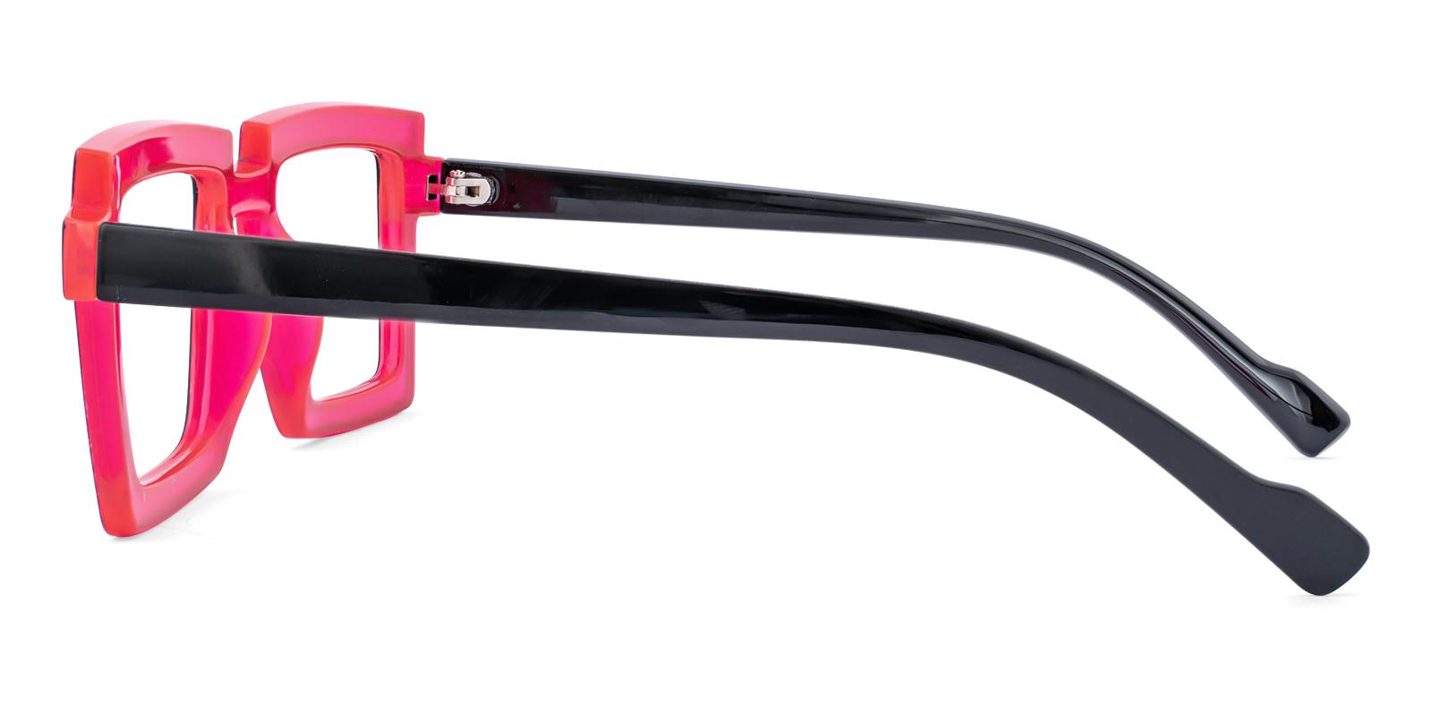 Causeway Pink Plastic Eyeglasses , UniversalBridgeFit Frames from ABBE Glasses
