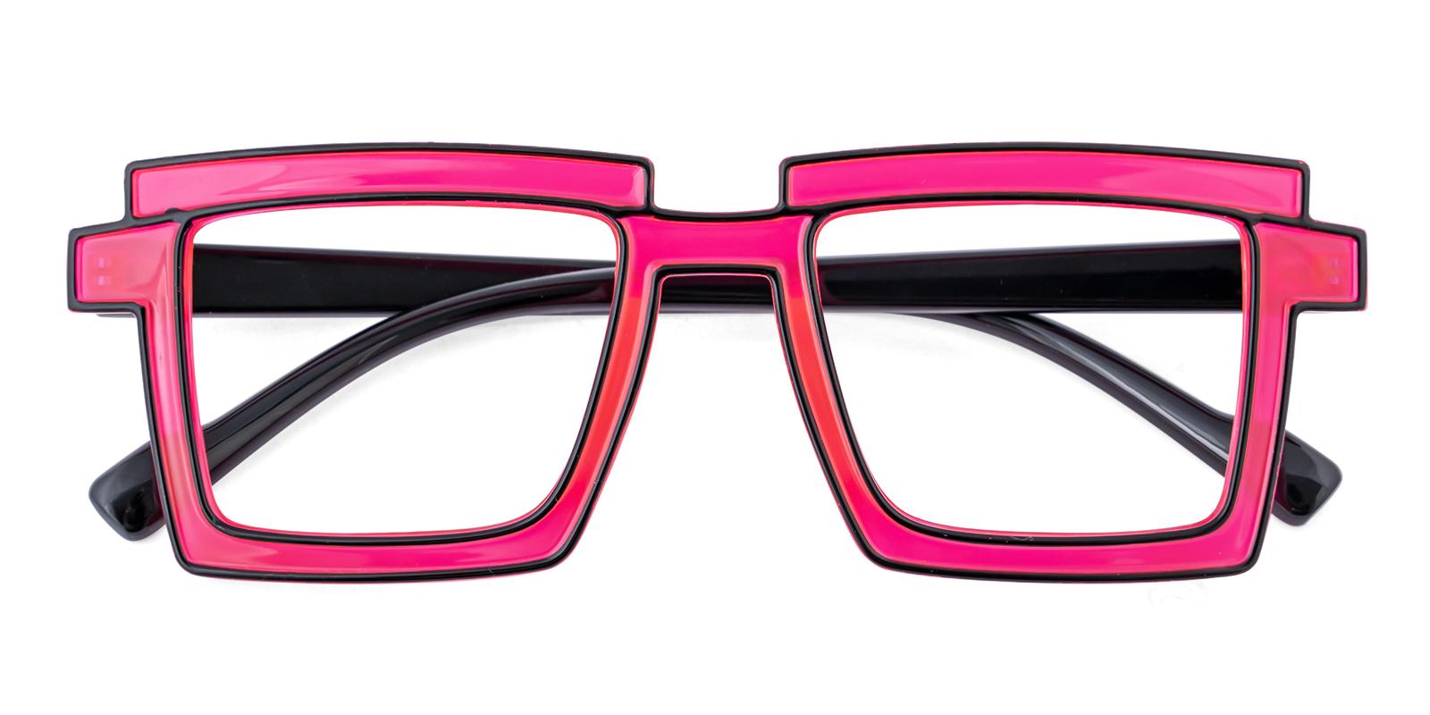 Causeway Pink Plastic Eyeglasses , UniversalBridgeFit Frames from ABBE Glasses