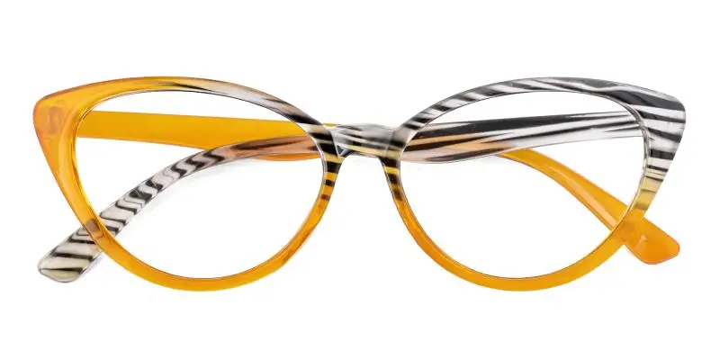 Unquiet Orange  Frames from ABBE Glasses