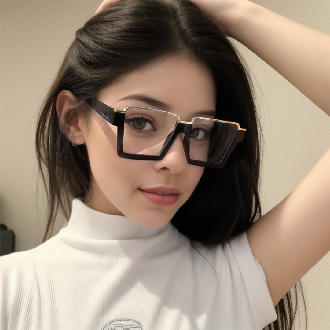 Umbel Fclear Plastic Eyeglasses , UniversalBridgeFit Frames from ABBE Glasses