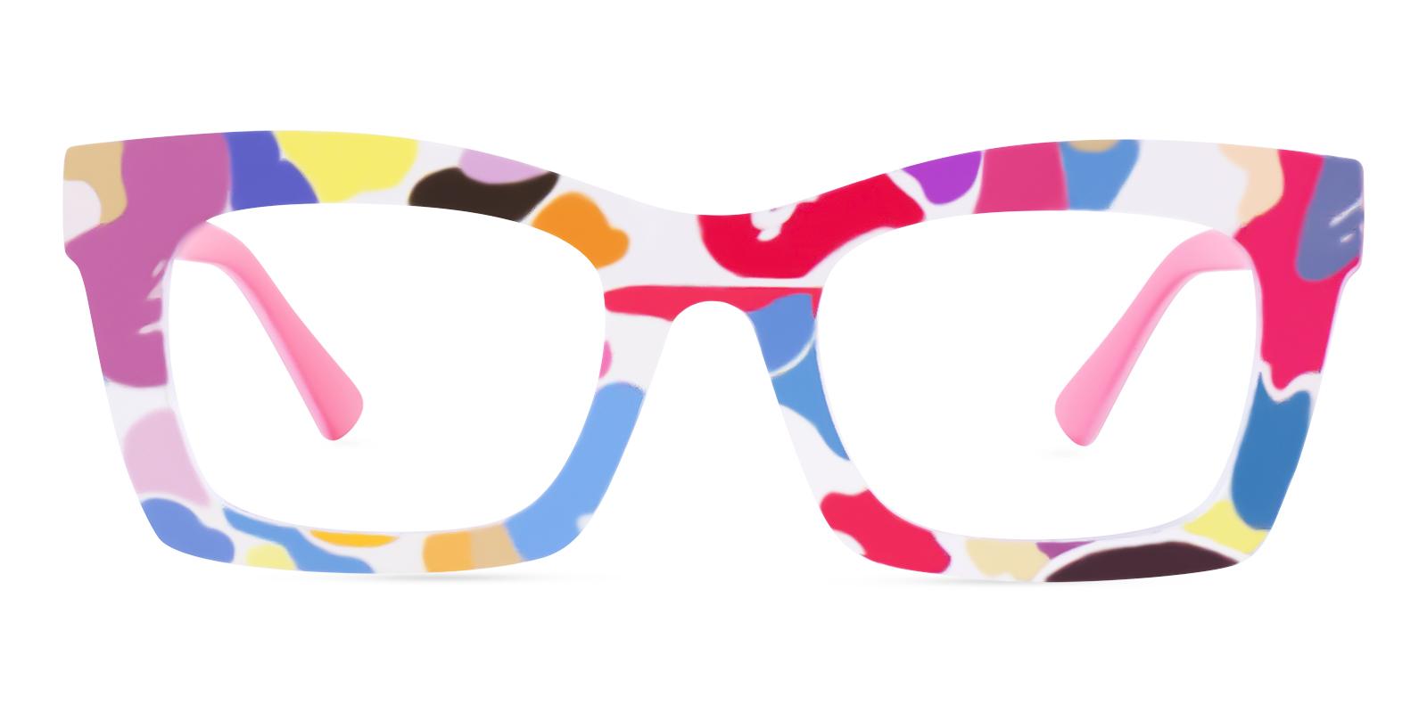 Sortie Multicolor Plastic Eyeglasses , UniversalBridgeFit Frames from ABBE Glasses