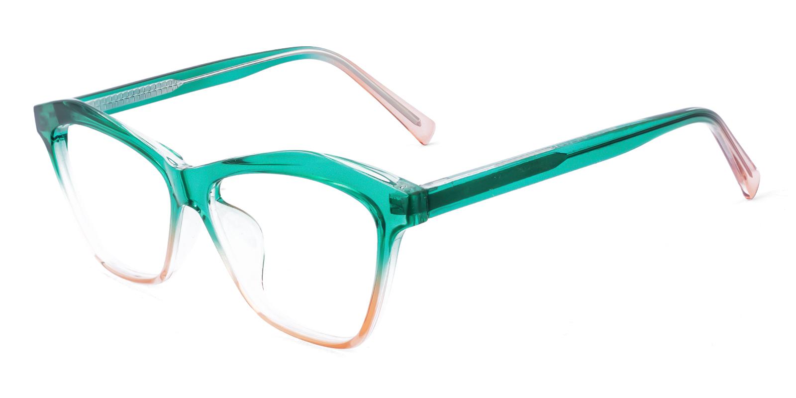 Cloven Green TR Eyeglasses , UniversalBridgeFit Frames from ABBE Glasses