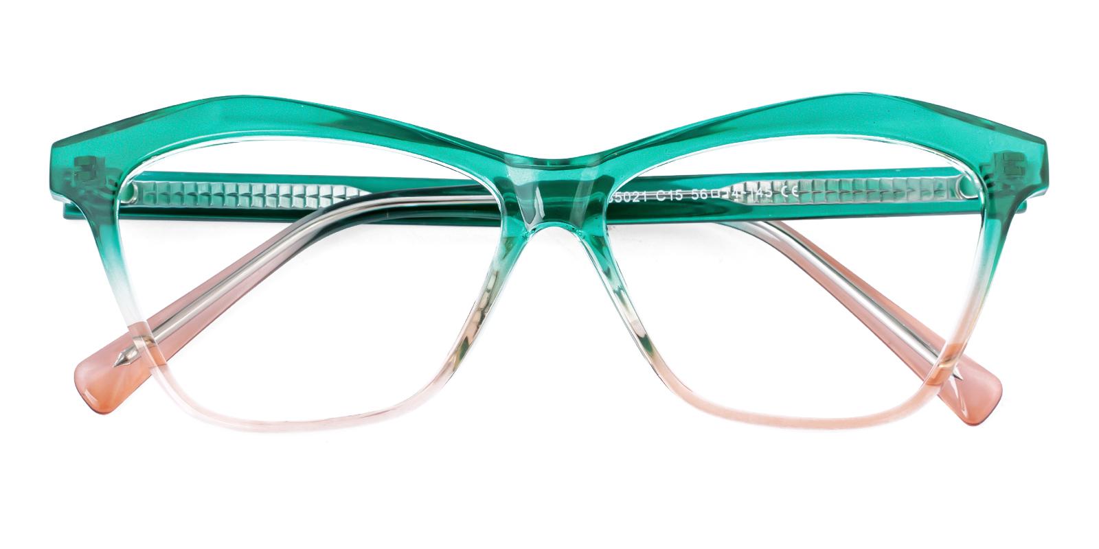 Cloven Green TR Eyeglasses , UniversalBridgeFit Frames from ABBE Glasses