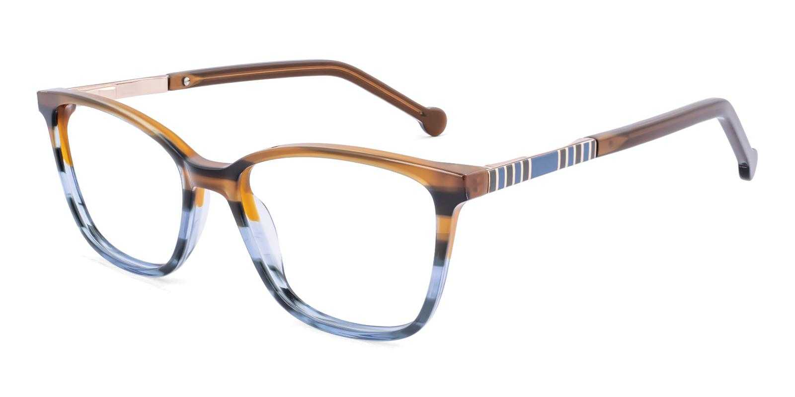 Cob Brown Acetate Eyeglasses , UniversalBridgeFit Frames from ABBE Glasses