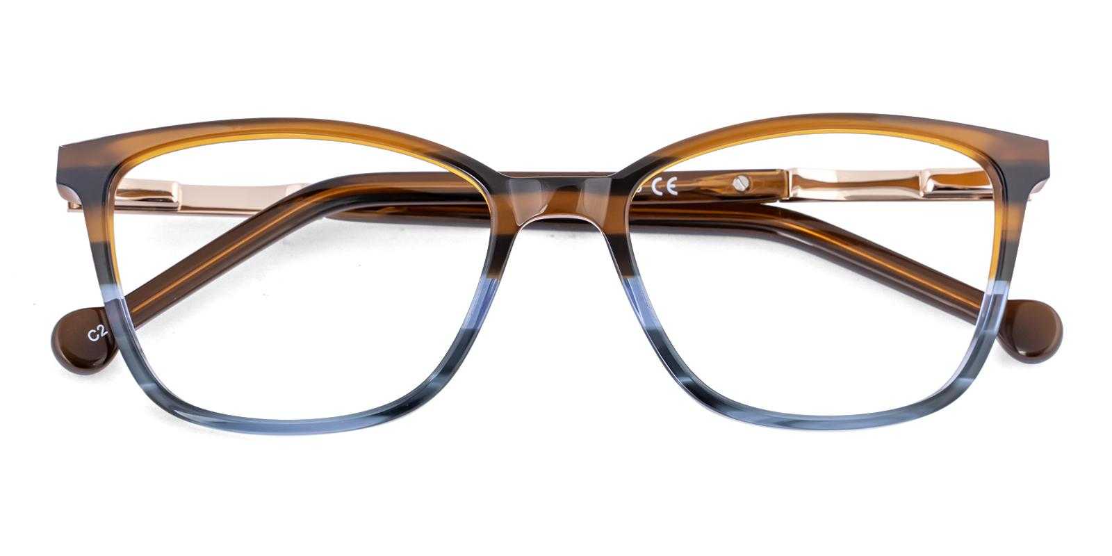 Cob Brown Acetate Eyeglasses , UniversalBridgeFit Frames from ABBE Glasses