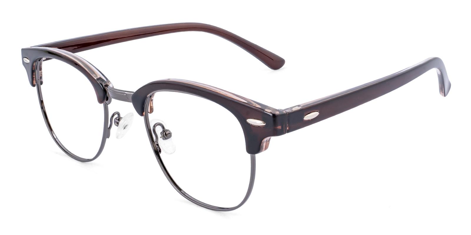 Thrawn Brown Metal , TR Eyeglasses , NosePads Frames from ABBE Glasses