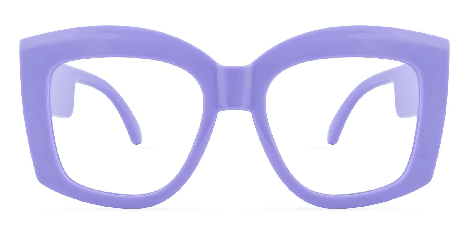 Feign Purple Plastic Eyeglasses , UniversalBridgeFit Frames from ABBE Glasses