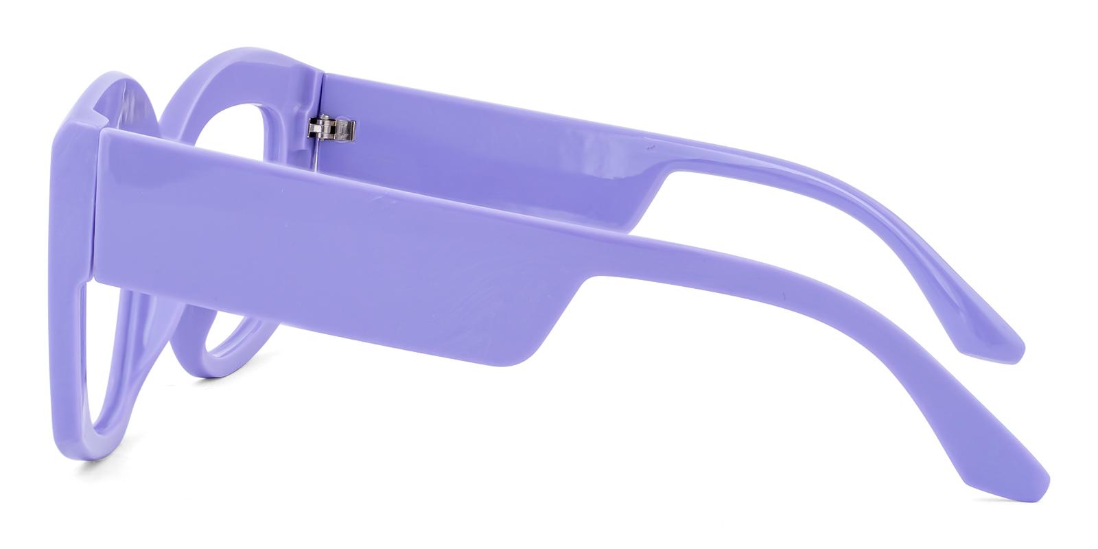 Feign Purple Plastic Eyeglasses , UniversalBridgeFit Frames from ABBE Glasses