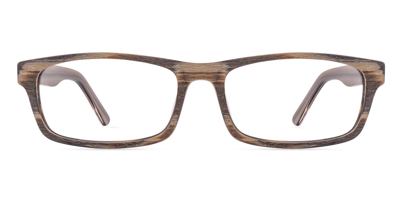 Sward Brown Acetate Eyeglasses , UniversalBridgeFit Frames from ABBE Glasses