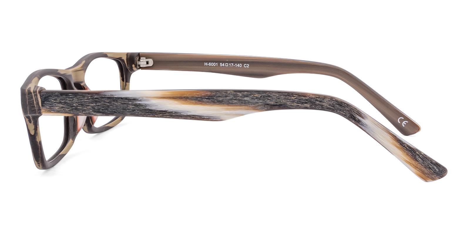 Sward Brown Acetate Eyeglasses , UniversalBridgeFit Frames from ABBE Glasses