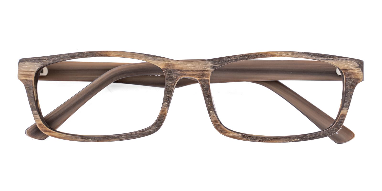 Sward Brown Acetate Eyeglasses , UniversalBridgeFit Frames from ABBE Glasses