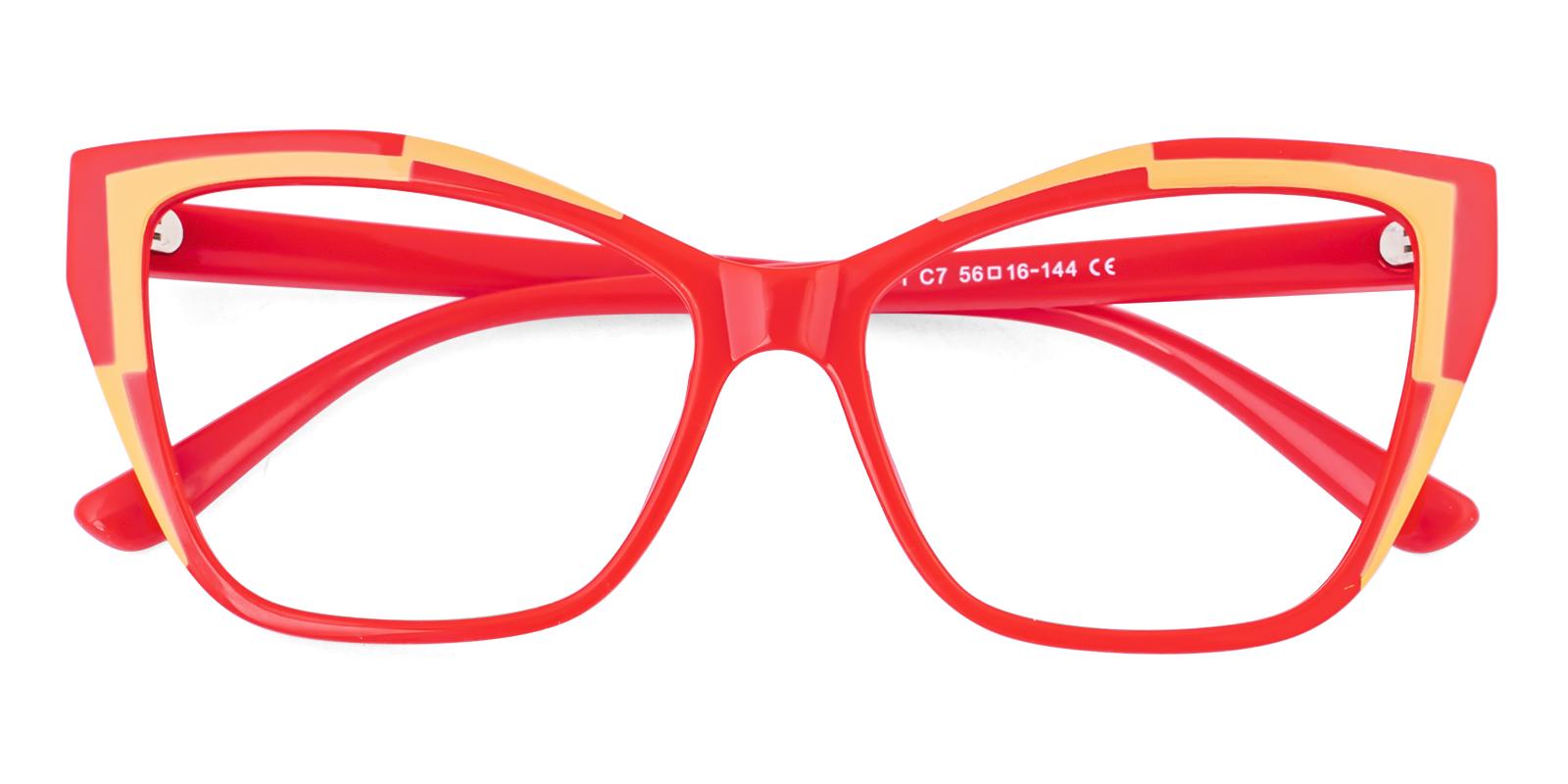 Chestnut Red Acetate Eyeglasses , UniversalBridgeFit Frames from ABBE Glasses