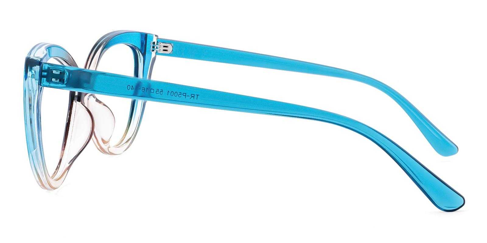 Sprent Blue Acetate Eyeglasses , UniversalBridgeFit Frames from ABBE Glasses