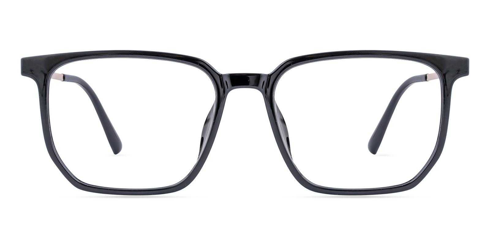 Garth Black Titanium , TR Eyeglasses , UniversalBridgeFit Frames from ABBE Glasses