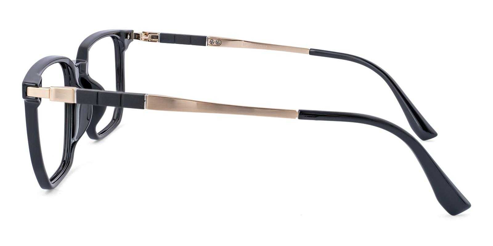 Garth Black Titanium , TR Eyeglasses , UniversalBridgeFit Frames from ABBE Glasses