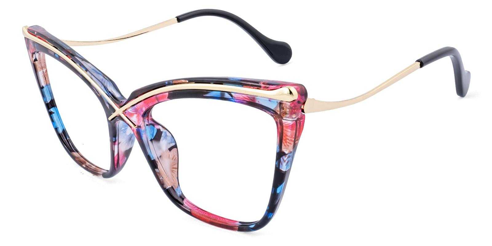 Mead Pattern Acetate , Metal Eyeglasses , UniversalBridgeFit Frames from ABBE Glasses