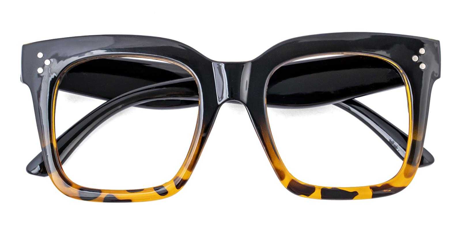 Strand Black Plastic Eyeglasses , UniversalBridgeFit Frames from ABBE Glasses