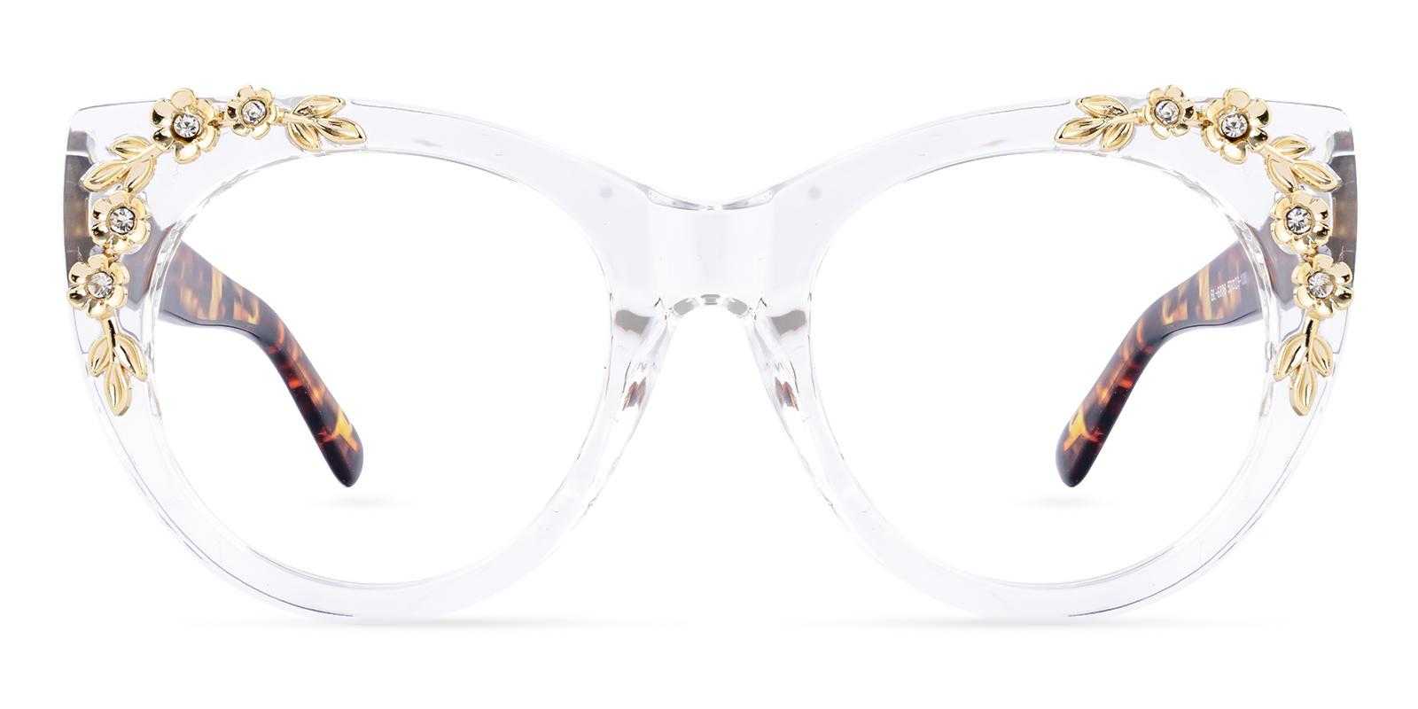 Hummock Fclear Acetate Eyeglasses , UniversalBridgeFit Frames from ABBE Glasses