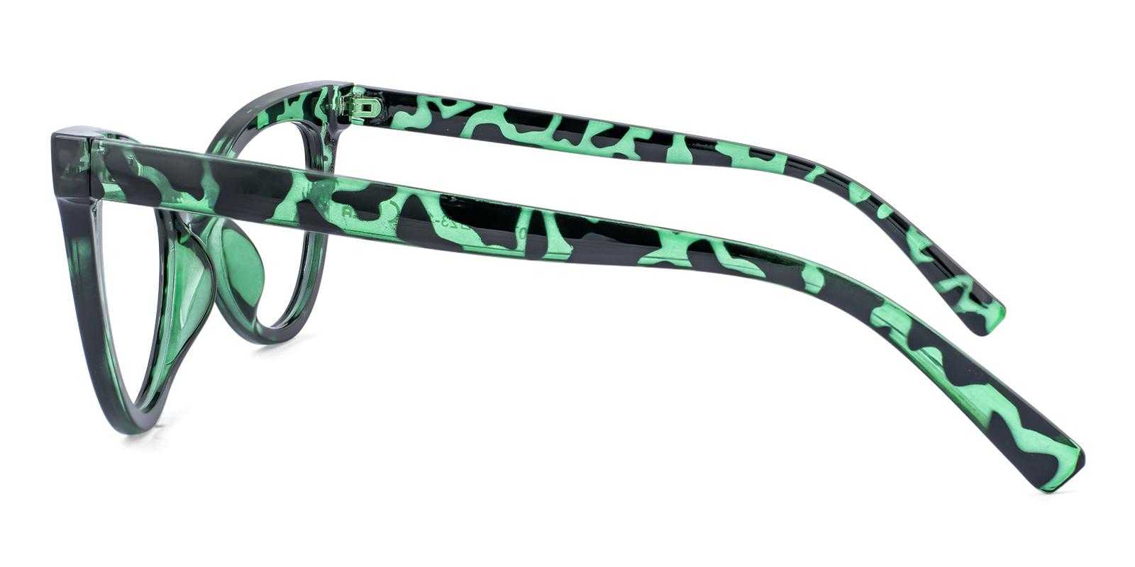 Foreswear Green Plastic Eyeglasses , UniversalBridgeFit Frames from ABBE Glasses