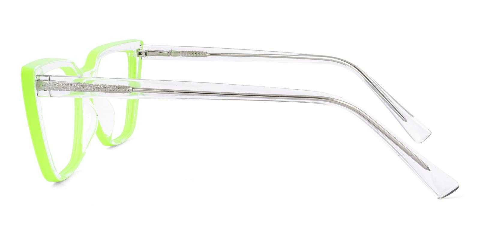 Chime Green Acetate Eyeglasses , SpringHinges , UniversalBridgeFit Frames from ABBE Glasses