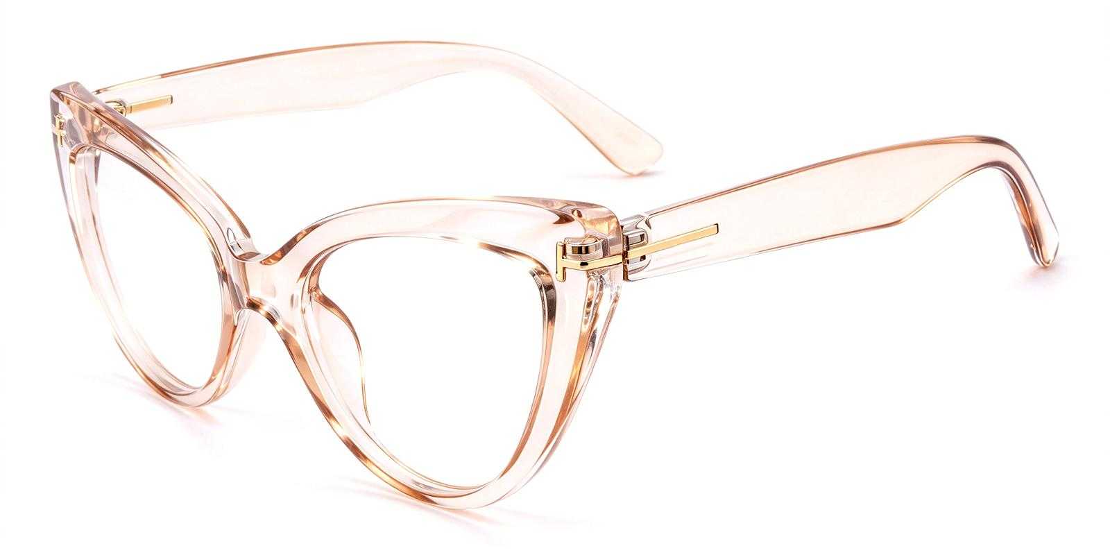 Besom Brown Plastic Eyeglasses , UniversalBridgeFit Frames from ABBE Glasses
