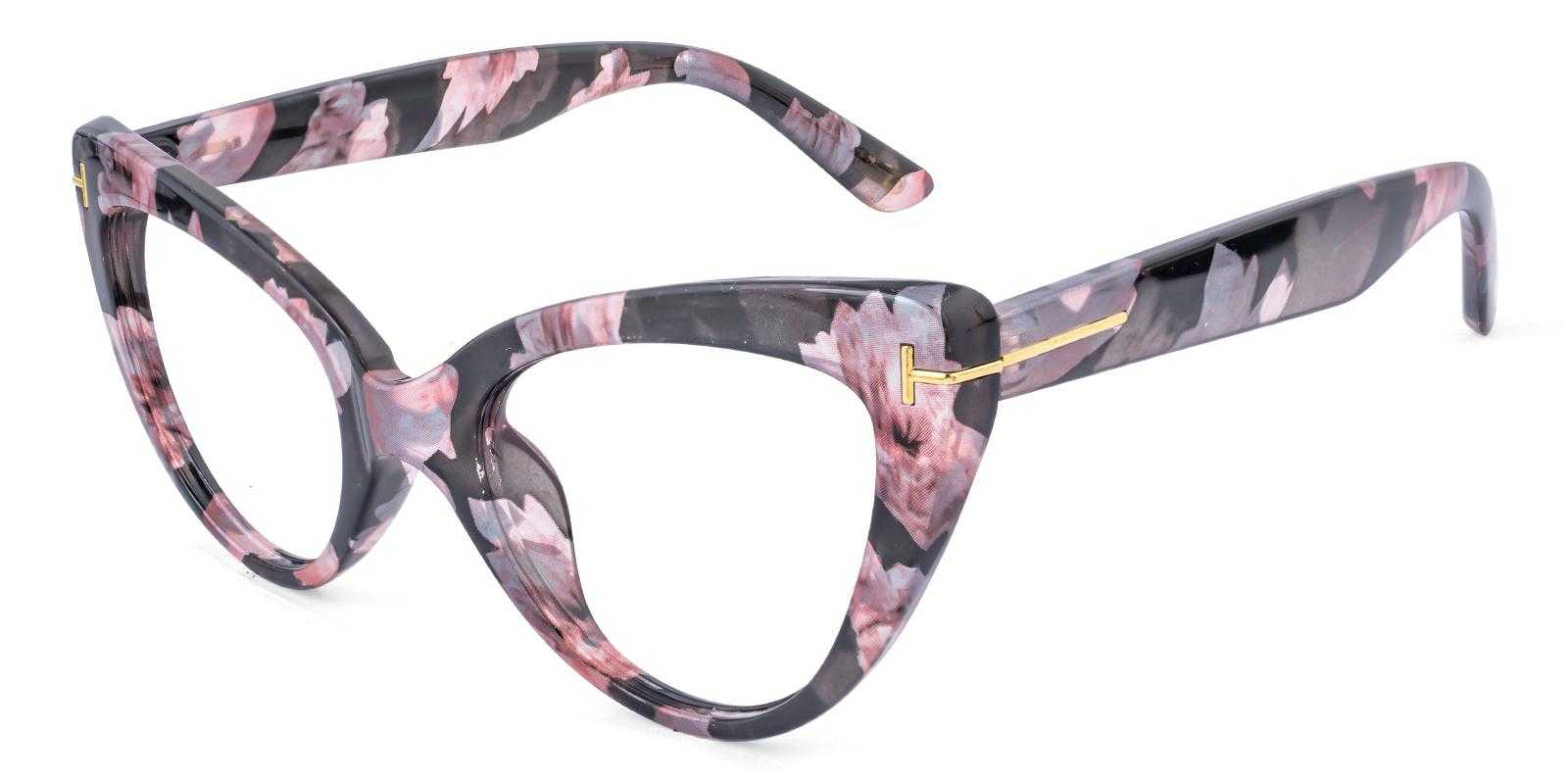 Besom Pattern Plastic Eyeglasses , UniversalBridgeFit Frames from ABBE Glasses