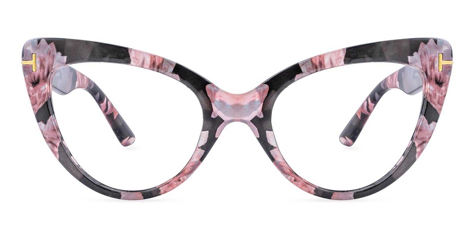 Besom Pattern Plastic Eyeglasses , UniversalBridgeFit Frames from ABBE Glasses