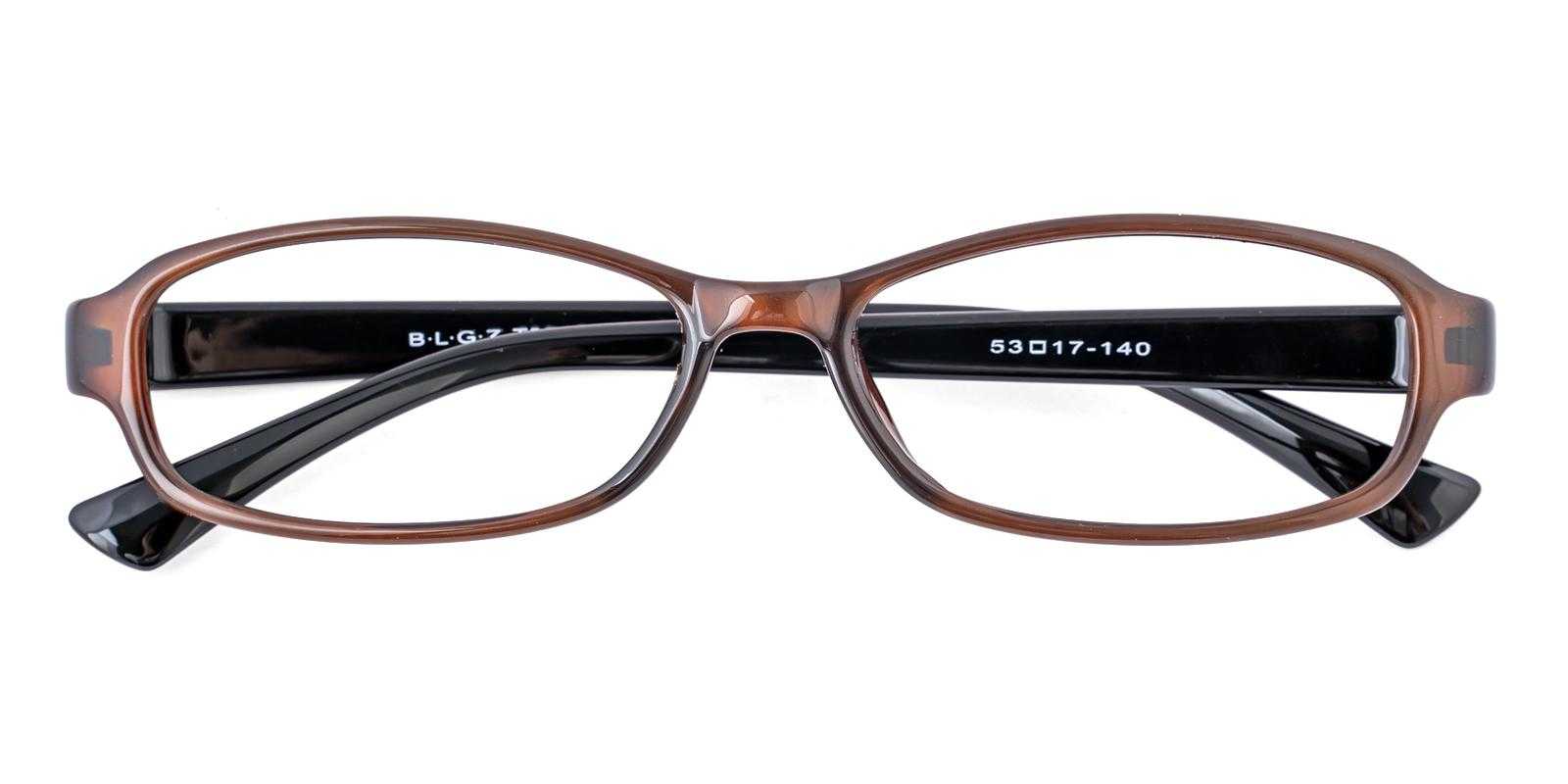 Stock Brown TR Eyeglasses , UniversalBridgeFit , Lightweight Frames from ABBE Glasses