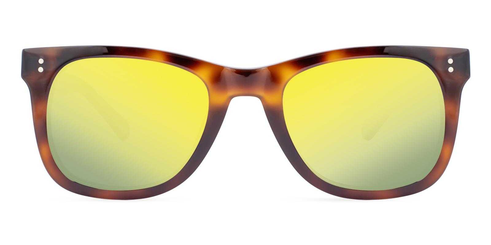 Clamant Tortoise Acetate Sunglasses , UniversalBridgeFit Frames from ABBE Glasses