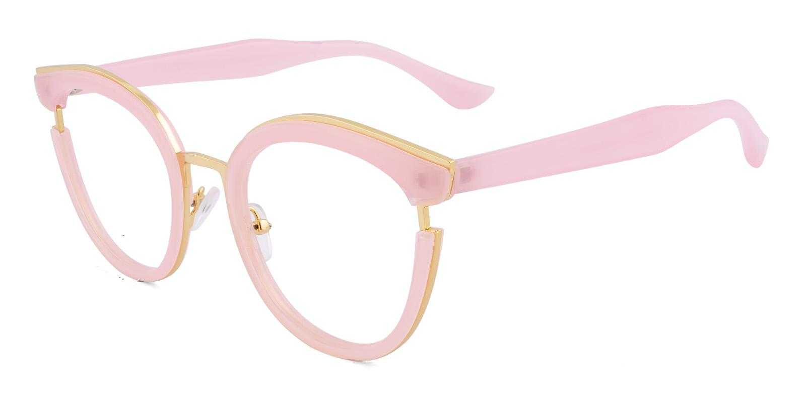 Declaim Pink Acetate Eyeglasses , NosePads Frames from ABBE Glasses