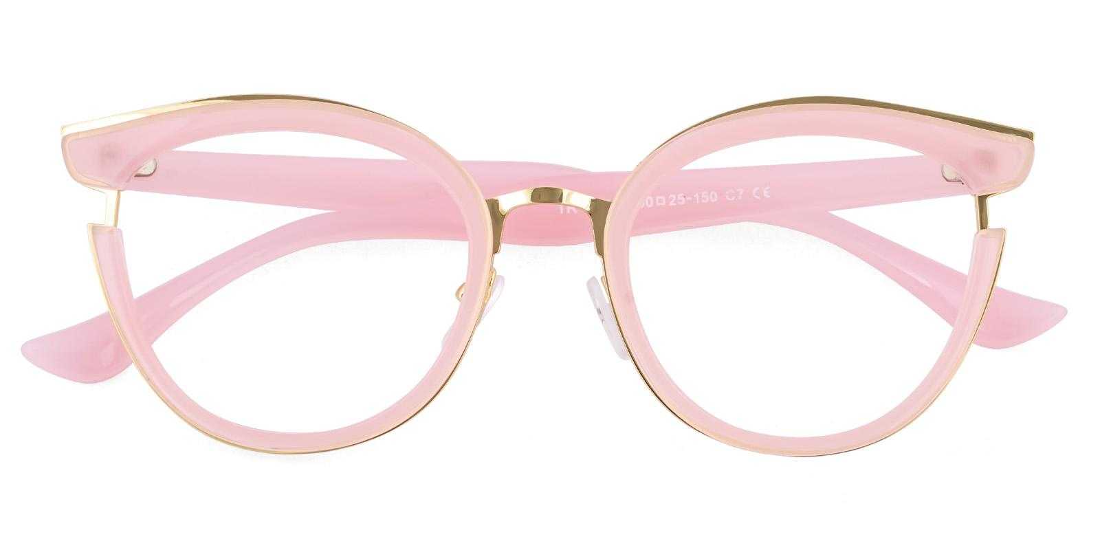 Declaim Pink Acetate Eyeglasses , NosePads Frames from ABBE Glasses