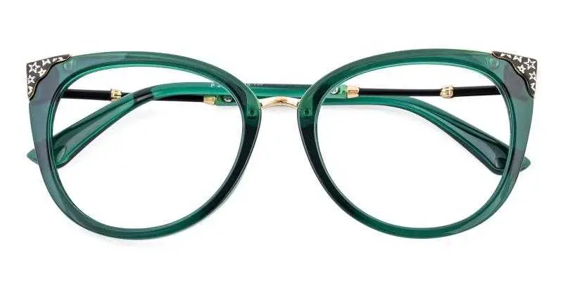 Weregild Green  Frames from ABBE Glasses