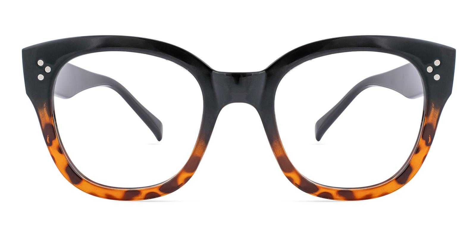 Gaffer Black Acetate Eyeglasses , UniversalBridgeFit Frames from ABBE Glasses